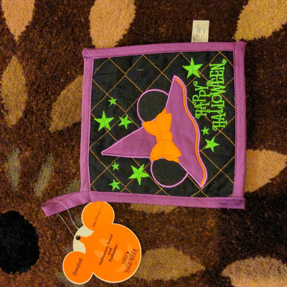 Mickey Mouse Halloween potholder